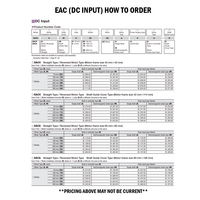 EAC SERIES ORIENTAL EAC SERIES RODDED ELECTRIC ACTUATOR<BR>SPECIFY NOTED INFORMATION FOR PRICE AND AVAILABILITY